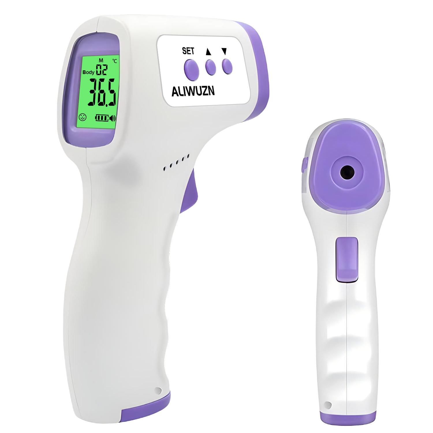 Industrial Laser Thermometer - Termometer inframerah Digital non-kontak, pengukur suhu
