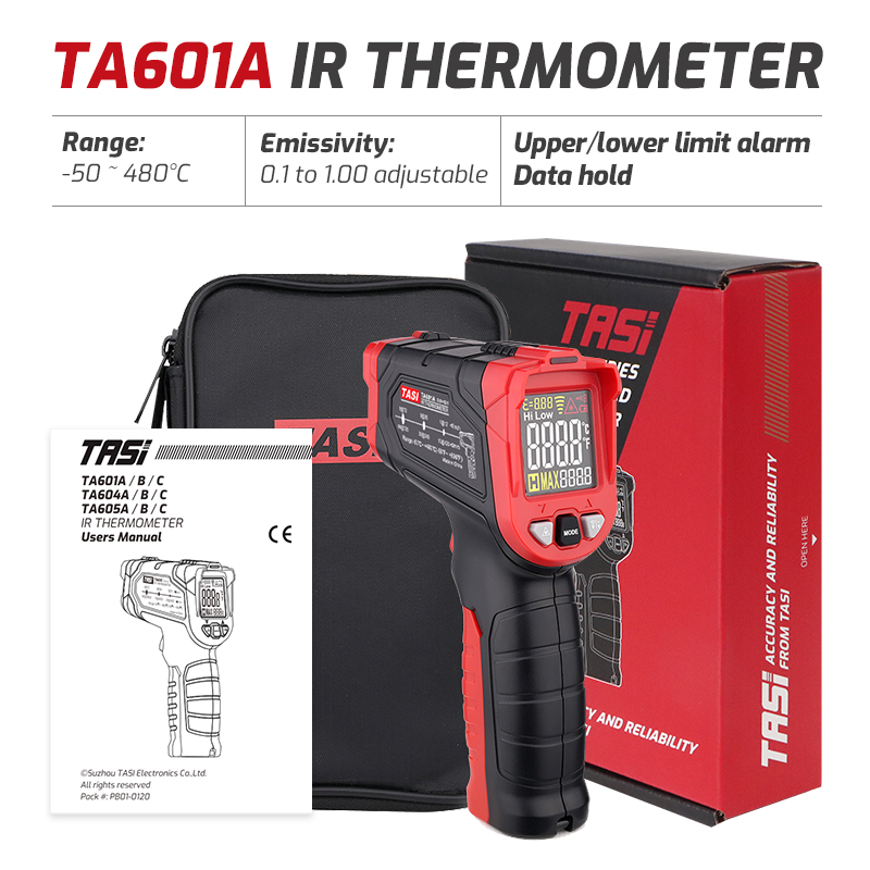 Industrial Laser Thermometer - TA601A TA601B TA601C Termometer Inframerah Laser