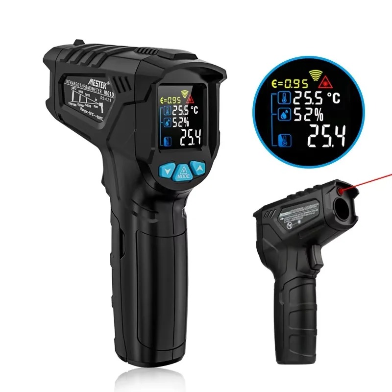 Industrial Laser Thermometer - Termometer Industri IR01D Termometer Inframerah Tanpa