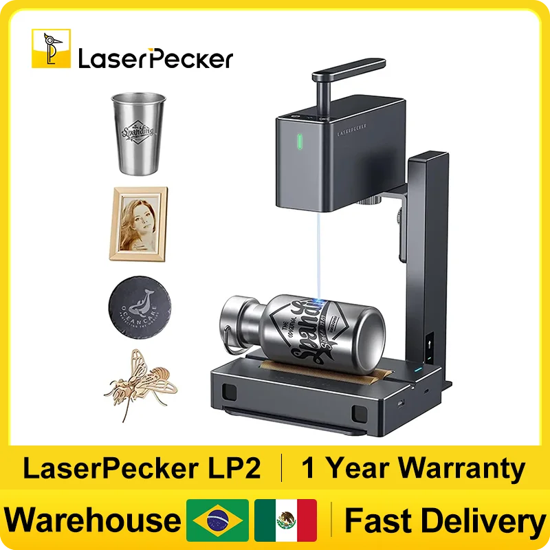 Fiber Laser Cutting Machine - LASERPECKER alat ukir Laser, genggam portabel