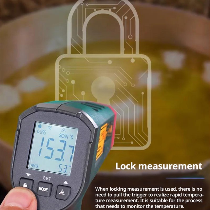 Industrial Laser Thermometer Gun - Termometer Digital UNI-T UT306S UT306C Laser