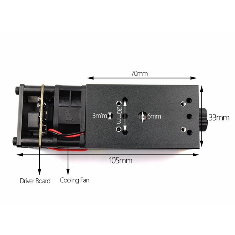 Diode Laser Module - Modul Dioda Laser Merah, Hijau, Biru,