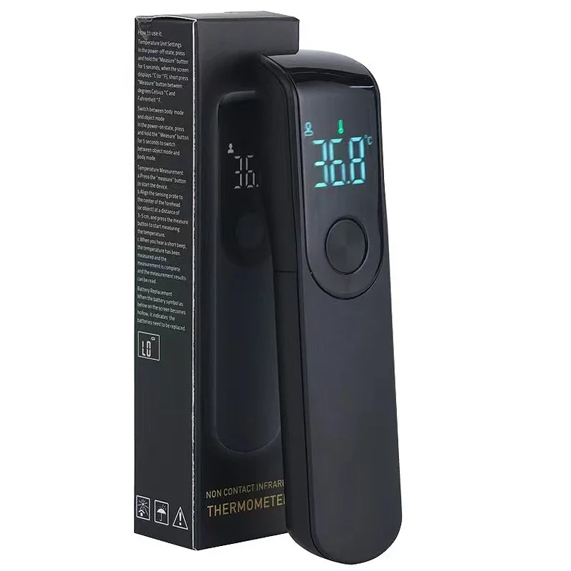 Industrial Laser Thermometer - Termometer Demam Inframerah Digital LCD Medis