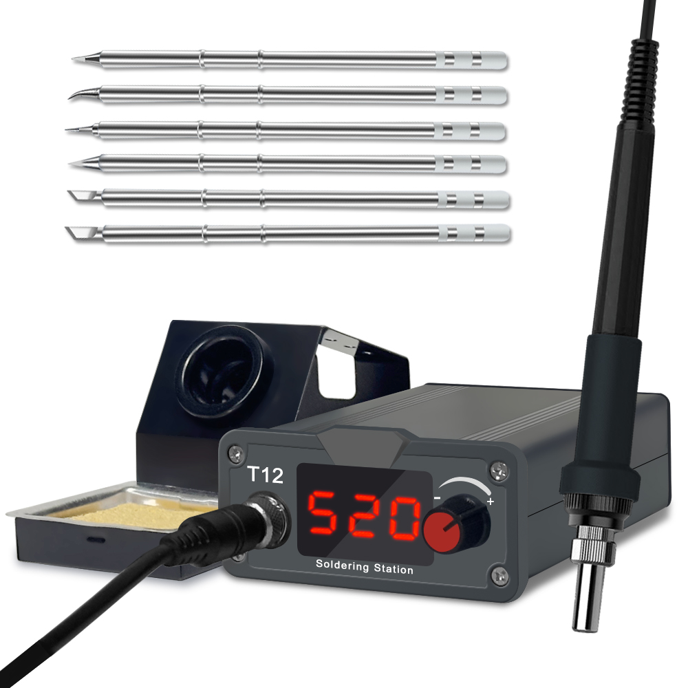 Industrial Laser Soldering Iron - LEFAVOR T12 Stasiun Penyolderan Besi Solder