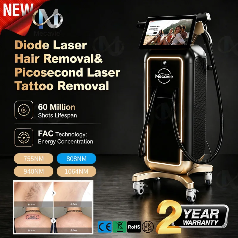 Industrial Hair Laser Machine - Mesin Laser Picosecond Dioda 2-in-1 5000W