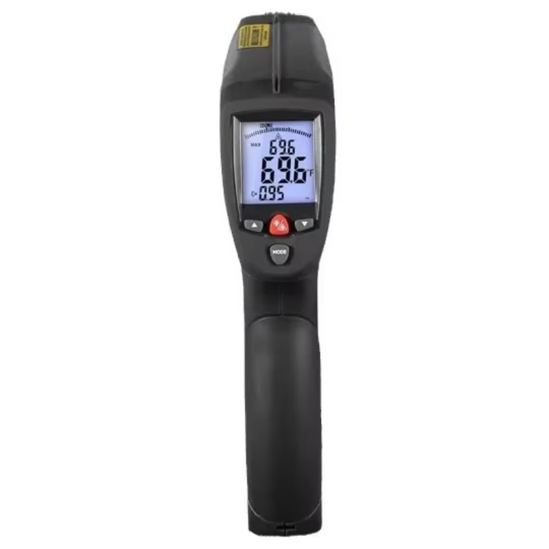 Industrial Laser Thermometer - Termometer Inframerah Laser Ganda Temperatur Tinggi