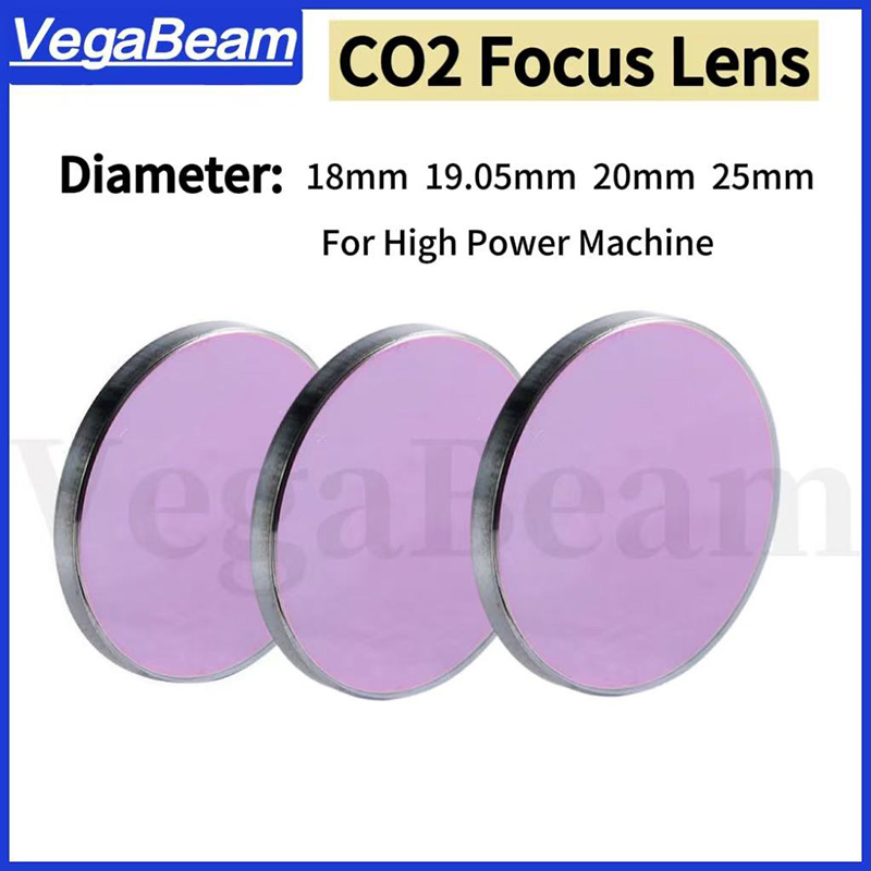 Laser Focus Lens - Lensa Fokus Laser CO2 D18/D20/D25mm Panjang
