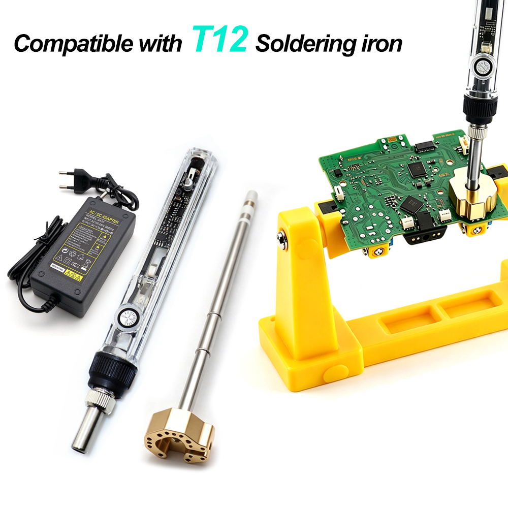 Industrial Laser Soldering Iron - Set Mata Solder T12, Kit Alat