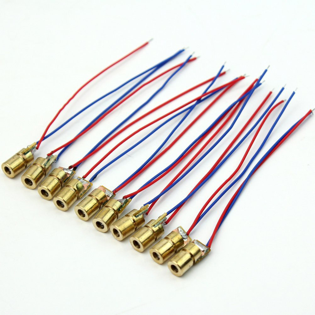 Diode Laser Module - 10 buah Dioda Laser 3V 5Mw