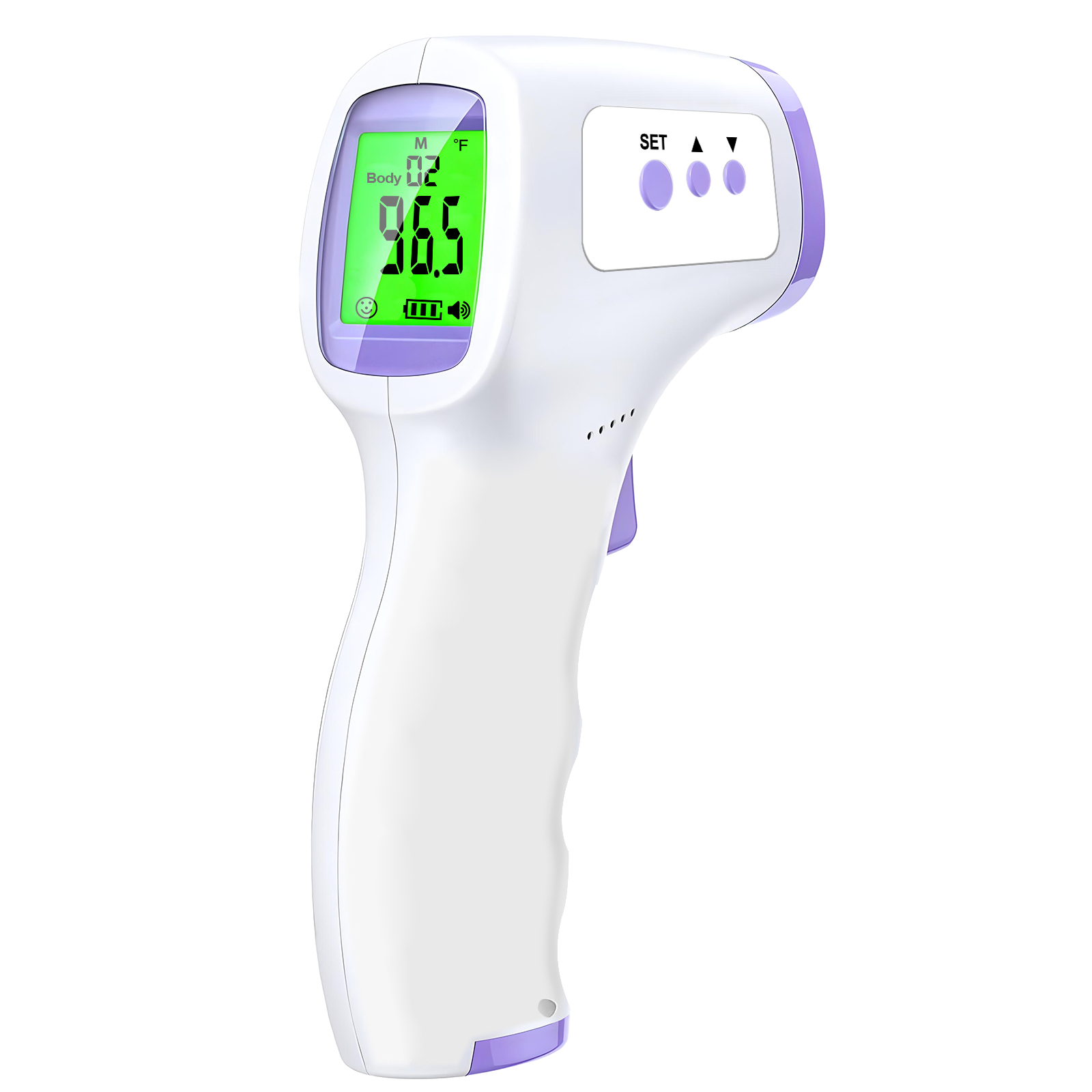 Industrial Laser Thermometer - Termometer Demam Inframerah Digital LCD Medis