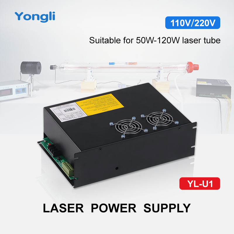 Laser Power Supply 60W - YongLi 110v 220v Catu Daya Laser