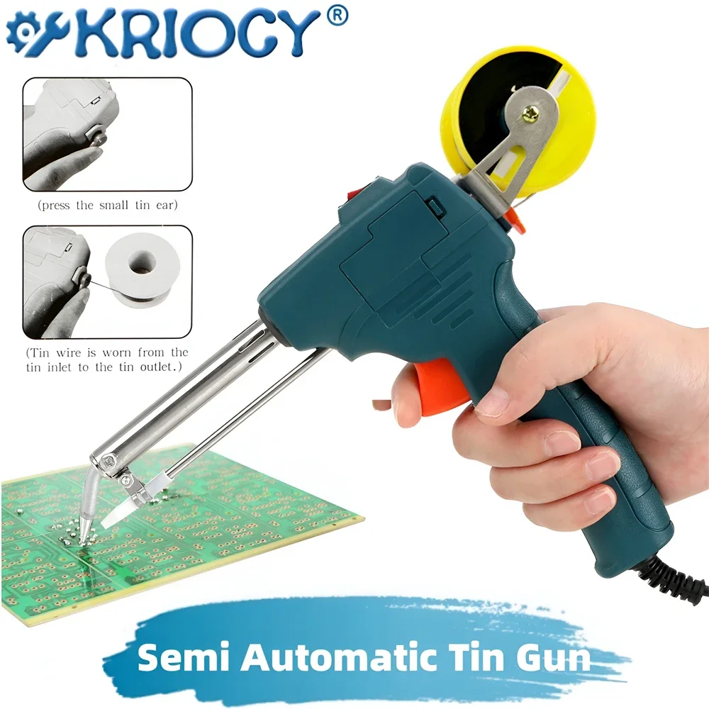 Industrial Laser Soldering Iron - Pistol solder Manual 60w, pemanas eksternal