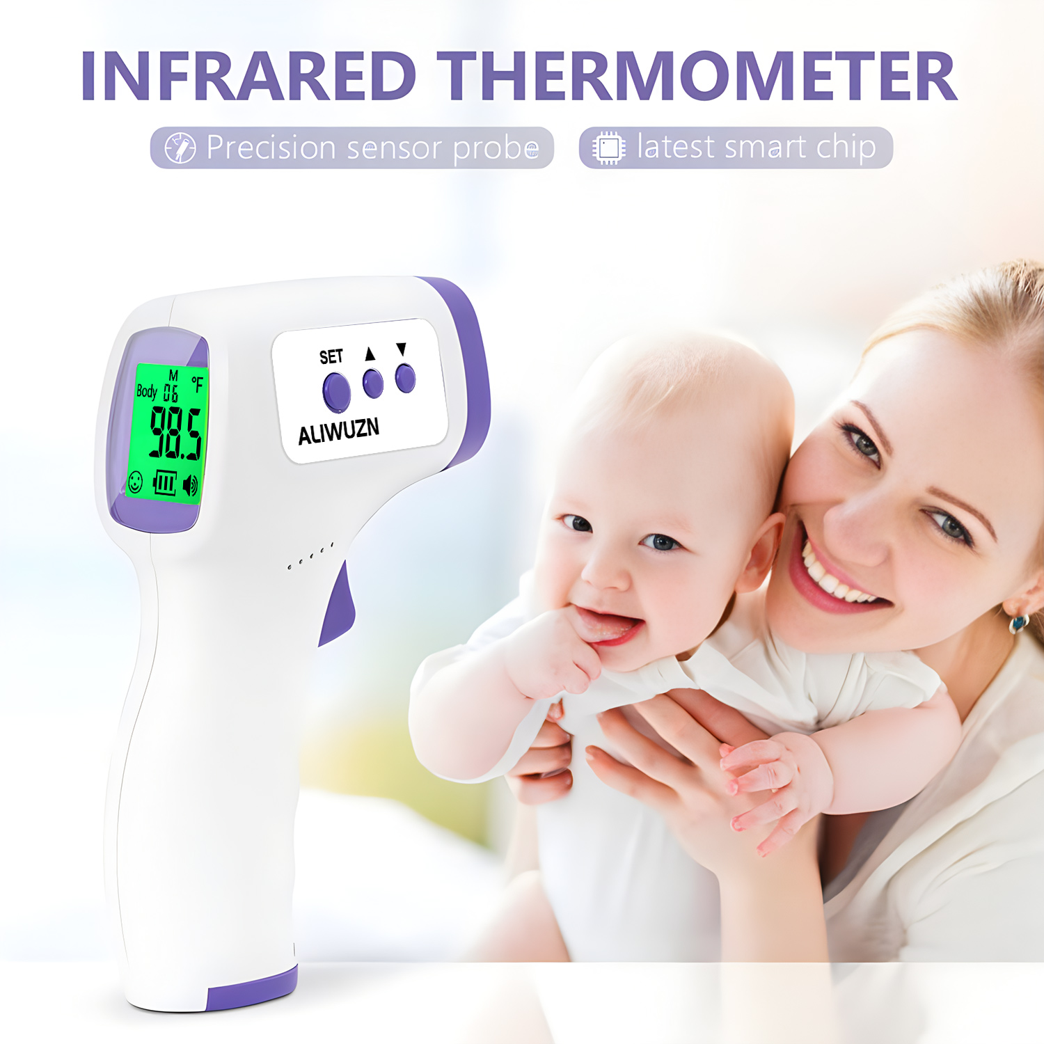 Termometer inframerah Digital  - Industrial Laser Thermometer ulasan dan harga