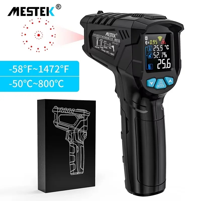 Termometer Industri IR01D Term - Industrial Laser Thermometer ulasan dan harga