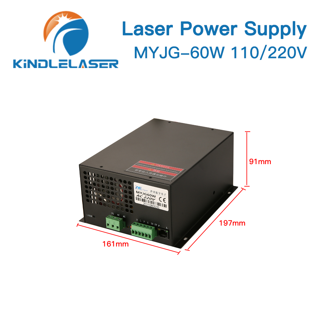 KINDLELASER 60W CO2 Laser Powe - Laser Power Supply 60W ulasan dan harga