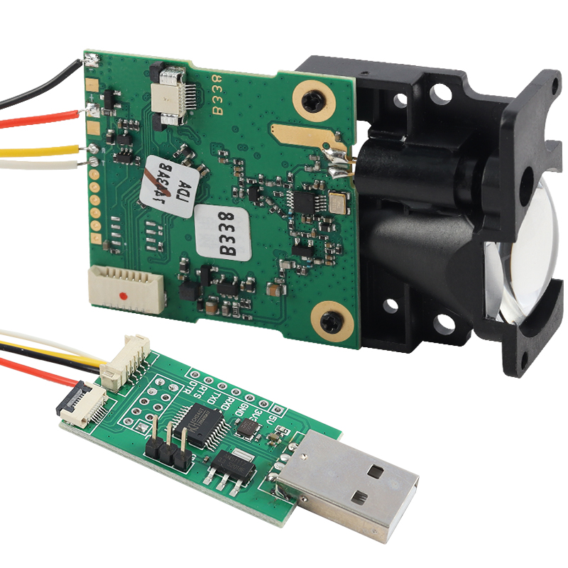 Sensor Jarak Laser LDJ 200m Mo - Industrial Laser Rangefinder ulasan dan harga