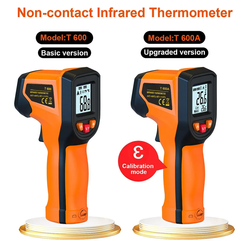 T600 T600A Termometer Inframer - Industrial Laser Thermometer Gun ulasan dan harga