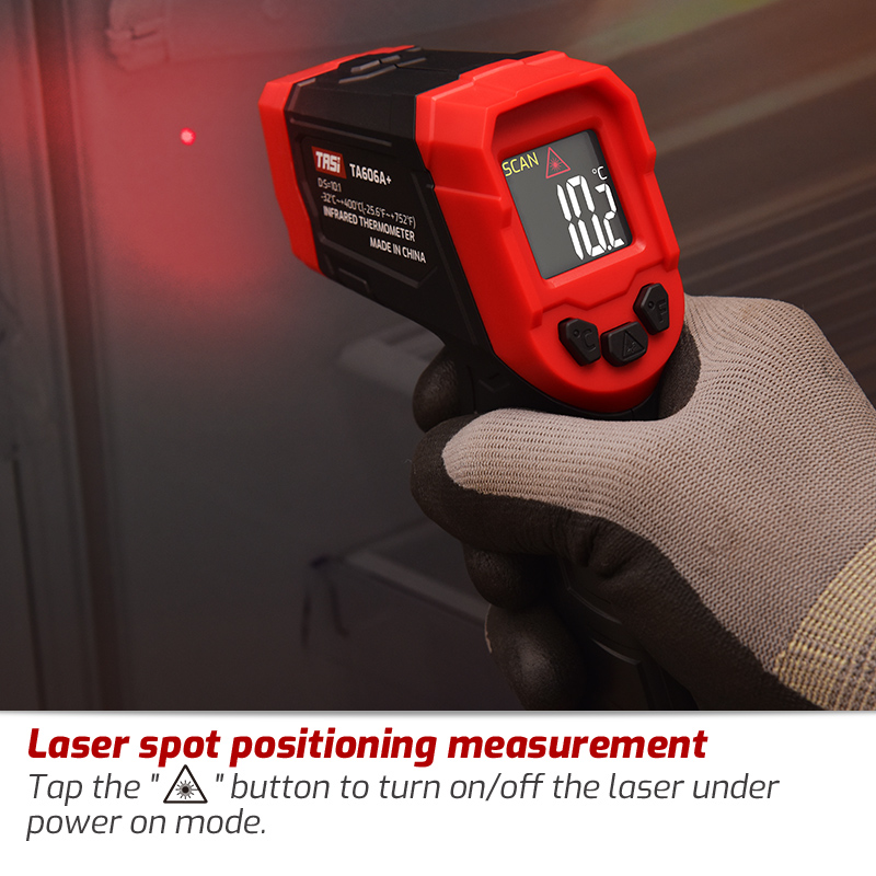 TASI TA606A, TA606B Pengukur S - Industrial Laser Thermometer ulasan dan harga