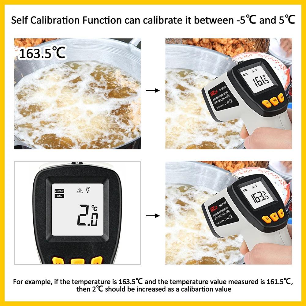 XRCLIF termometer inframerah,  - Industrial Laser Thermometer ulasan dan harga