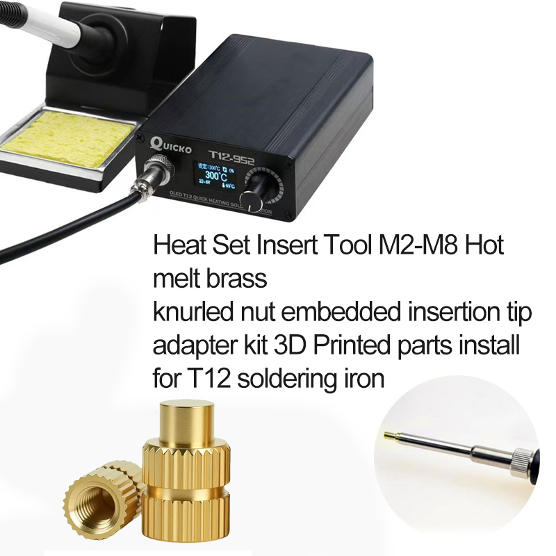 M2-M8 Hot Melt Brass Threaded  - Industrial Laser Soldering Iron ulasan dan harga