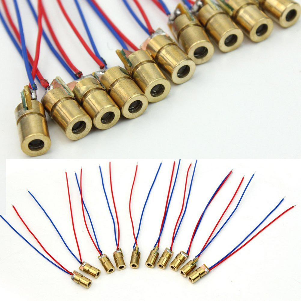 10 buah Dioda Laser 3V 5Mw 650 - Diode Laser Module ulasan dan harga