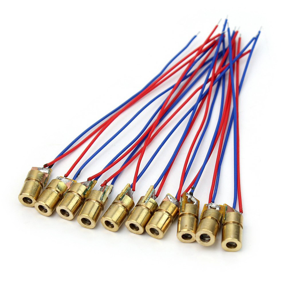 10 buah Dioda Laser 3V 5Mw 650 - Diode Laser Module ulasan dan harga