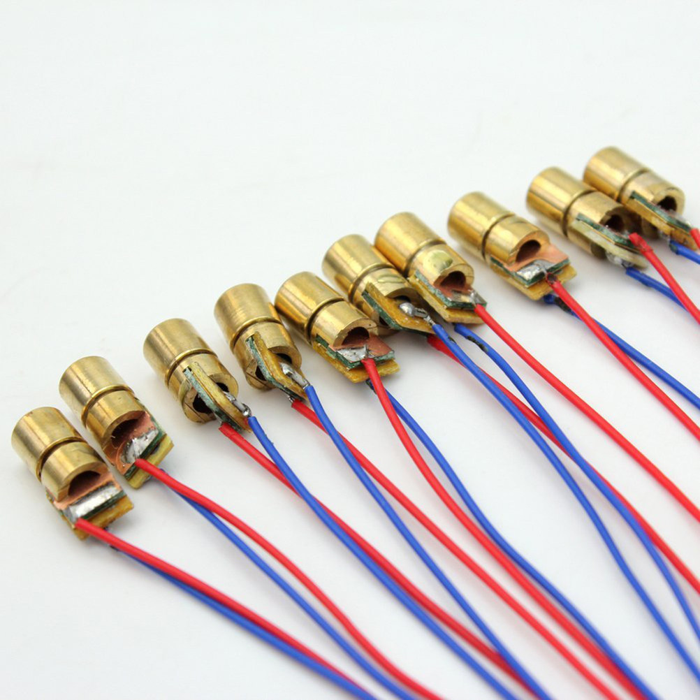 10 buah Dioda Laser 3V 5Mw 650 - Diode Laser Module ulasan dan harga