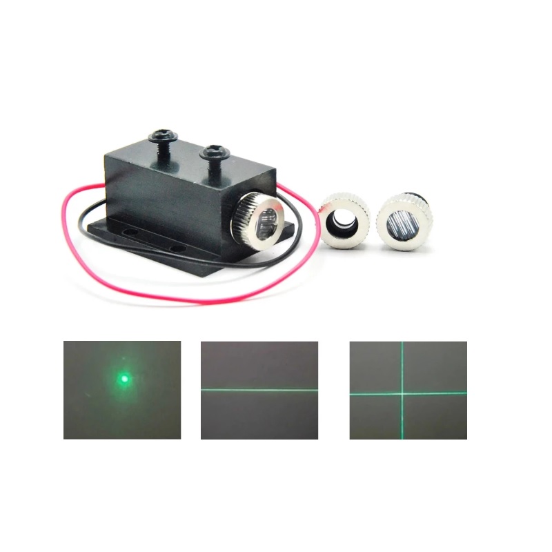 Focused 515nm 520nm 50mw Green - Diode Laser Module ulasan dan harga