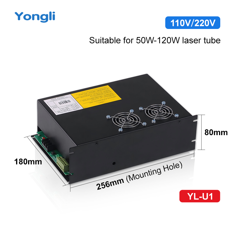 YongLi 110v 220v Catu Daya Las - Laser Power Supply 60W ulasan dan harga