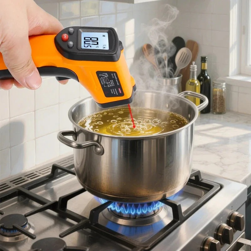 Termometer Inframerah Genggam  - Industrial Laser Thermometer Gun ulasan dan harga