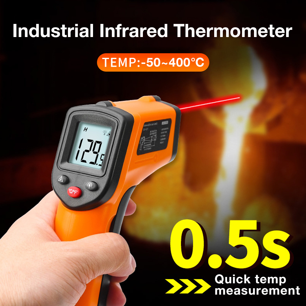 Termometer Inframerah Industri - Industrial Laser Thermometer ulasan dan harga