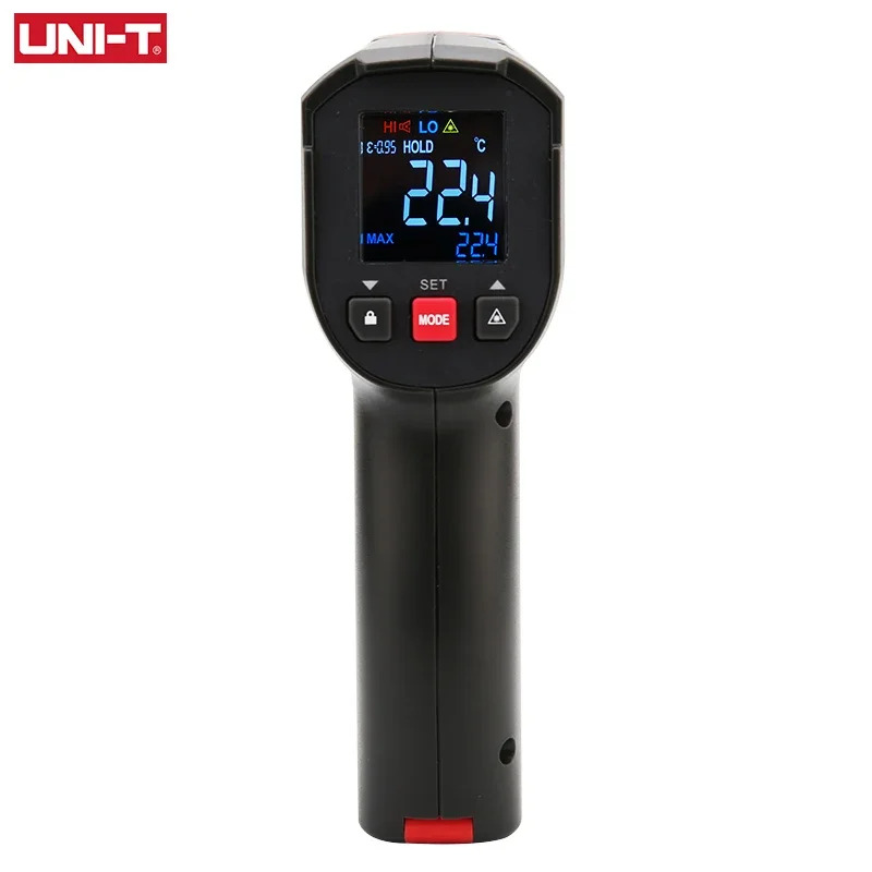 Termometer Digital UNI-T Non-k - Industrial Laser Thermometer Gun ulasan dan harga