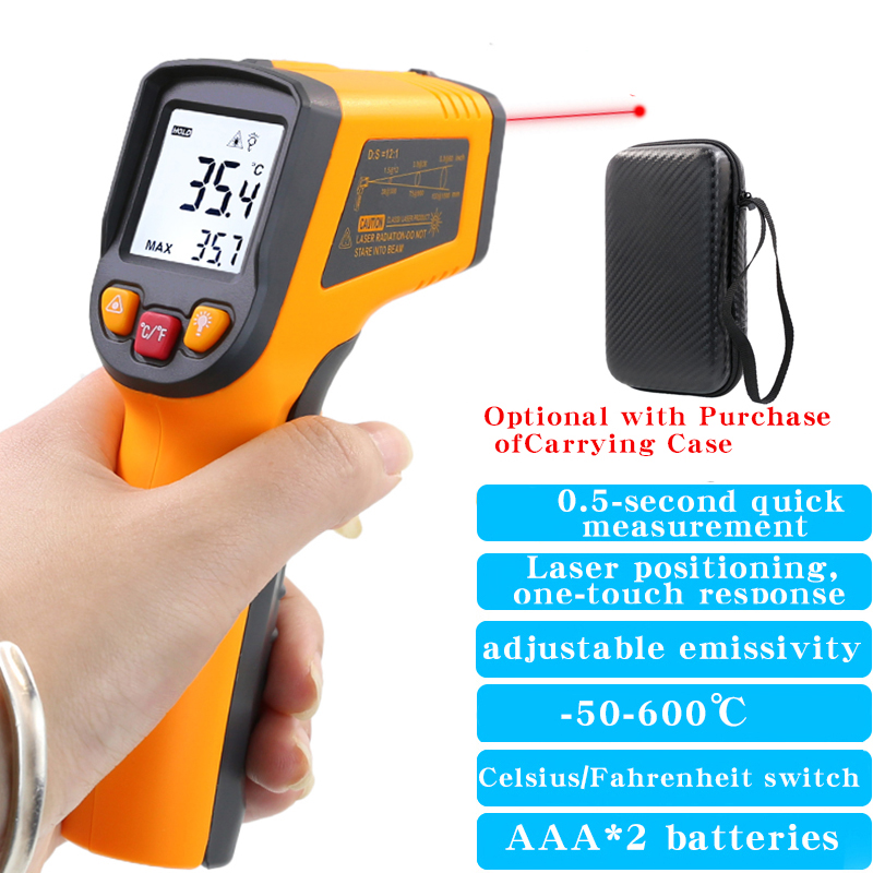 Termometer Inframerah Presisi  - Industrial Laser Thermometer ulasan dan harga